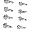 Miniatyrbilde 3 av 5: 100 stk Selvborende Skruer Sortiment Sekskant Hode 410 Rustfritt Stål 4.2x13mm 4.8x13mm