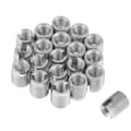20 stk. rustfrit stål SUS303 selvskærende slidseskruegevindindsats M3 x 6 mm