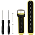 Pikkukuva 2 / 4: Korvaava älykellon ranneke Garmin Forerunner 220/230/235/620/630/735XT/235 Lite -kelloihin Yellow-Black