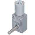 Pikkukuva 2 / 5: JGY370 Turbiini Kierteitetty Akseli Moottori M8 Ruuvi Hidas Nopeus Itselukittuva Moottorin Akseli Pituus 33mm DC24V (10RPM)