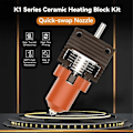 Miniatyrbild 4 av 5: 3D-skrivartillbehör -10 3 Hotend Kit 24V 40W Extruder Munstycke 0,4mm
