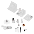 Miniatyrbilde 4 av 5: Ekstrudersett 1,75 mm Transparent Akryl Tilbehør Erstatningssett for V6 3D-skriver