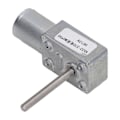 Pikkukuva 2 / 5: Itselukkiutuva kierukkavaihdemoottori M6-kierteellä varustetulla pyörivällä akselilla, kierrosnopeuden alentava DC-vaihteistomoottori DC12V 90RPM