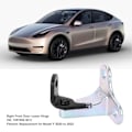 Miniatyrbilde 4 av 5: Høyre Fremre Dør Nedre Hengsel 1497496 00 C Metall Legering Erstatning for Tesla Model Y 2020 til 2022