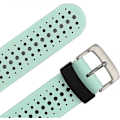 Miniatyrbilde 2 av 2: Erstatningsarmbånd for smartklokke til Garmin Forerunner 220/230/235/620/630/735XT/235 Lite Aqua-Black