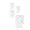 Miniatyrbilde 1 av 5: Dørvindualarmer, Justerbart Volum, Ringelyd/Alarm, Dørvindualarmsensor for Hjemmesikkerhet, Barnesikkerhet 4-pakning