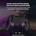 Miniatyrbillede 2 af 5: Trådløs spillekonsol + stativ til Switch/Android/Ios/Pc 6-akset gyro høj præcision joystick Rgb Bluetooth gamepad C