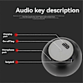 Miniatyrbild 3 av 5: M3 Mini Trådlös Bluetooth Högtalare Portabel Liten Kort-Insättningsbar Bluetooth Högtalare Tung Bas Utomhus Bluetooth Högtalare