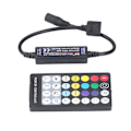 Miniatyrbillede 2 af 5: LED Controller Trådløs RF 5 i 1 Mini Fuld Touch LED Lysbjælke 28 Taster RGB CCT Controller