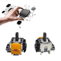 Miniatyrbild 5 av 5: 10 st 3:e Gen För Xbox Series S/x Joysticks Hall Elektromagnetiska Hög Precision Justerbara Joysticks