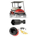 Pikkukuva 2 / 5: 48V Laturin Johto Pistoke & Laturin Vastaanotin Club Car Precedent Golfkärryihin 2000 ja uudemmat, 101828901, 101802101, 103375501