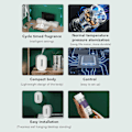 Miniatyrbild 4 av 5: Automatisk Aromaterapidiffuser för Hushåll Aroma Diffuser Hotell Kommersiell Doftspridare Doftmaskin för Hem Toaletter Badrum 100-240V EU P