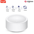 Pikkukuva 3 / 5: Tuya ZigBee Nuppikytkin Langaton Kohtauspainike Pyöritettävä Himmennin Kotiälyautomaatio Linkitys Kaukosäädin