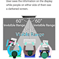Miniatyrbillede 3 af 5: Privatlivsbeskyttelsesfilm til Microsoft Surface Pro X/8 (2021) & Pro 9 (2022), fuldt aftagelig til Pr