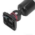 Miniatyrbillede 3 af 4: BERM Industriel Advarselslampe Foldbar 2 Farve LED Tårn Signallampe med Summer 12?24VDC
