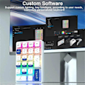 Miniatyrbild 1 av 5: Mekaniskt tangentbord K21 Bluetooth Numerisk tangentbord 21 Tangenter Transparent Photoshop Bokföring Numpad Gaming Tangentbord