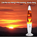 Miniatyrbilde 2 av 3: Stor Lavalamp Vakker Væskebevegelse Med Voks Som Flyter Som Nattlys Vann Underholdende For Voksne Tenåringer Barn Orange