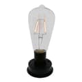 1 st Solar LED Volfram Filament Glödlampa 2800K Nattlampor (7cm)