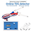 Miniatyrbillede 2 af 5: Digital Vandkvalitetstester Dobbelt Probe Online TDS Detektor Input/Output Vandkvalitetsmonitor til Vandhane Akvarium