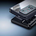 Miniatyrbillede 4 af 5: Foldbart Stødsikkert Telefoncover kompatibelt med Honor Magic V2, Sort