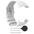 Silikon Armband med Andningsförmåga för M400 M430 Smartklocka Armbandsrem white