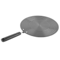 Miniatyrbilde 2 av 5: Varmeledningsplate for matlaging med håndtak, 6 mm aluminiumslegering, varmesprederplate for tining av mat, 24 cm / 9,4 tommer