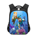 Miniatyrbild 1 av 5: 16 tum Mochila Barn Skolväska Barn Tecknad Anime Tryckt Skolväska Clear