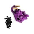 Miniatyrbillede 2 af 5: RC Bil Opgradering Front Housing Kit til 1/14 14301 14302 14303 14209 14210 RC Bil Opgraderingsdel