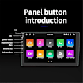Miniatyrbillede 5 af 5: Android 13 Bil Stereo Trådløs Carplay Android Auto, 2 Din 10 Tommer Touch Screen Bilradio GPS WiFi Bluetooth Bakkamera