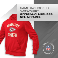 Miniatyrbild 3 av 6: Team Fan Apparel NFL Huvtröja för vuxna - Polyester, ull och bomullsblend - Håll dig varm och representera din teams stil style 1 M