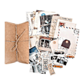 Pikkukuva 1 / 5: Vintage Scrapbooking -tarra tarvikkeet DIY Journaling Scrapbook Liimautuvat Washi-paperileimatarrat Retro Collection E