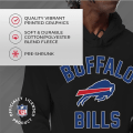 Miniatyrbild 4 av 6: Team Fan Apparel NFL Huvtröja för vuxna - Polyester, ull och bomullsblend - Håll dig varm och representera din teams stil style 8 2XL
