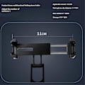 Miniatyrbillede 5 af 5: Foldbart Tripod Mini Lomme Magnetisk Telefon Tripod Stativ Selfe Stick Bord Smartphone Holder til Video Fotografering