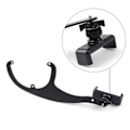 Miniatyrbillede 5 af 5: Til Mini Cooper R55 R56 Roterende Biltelefonholder Vuggeholder Stand Hatchback Mobiltelefon Mount Stand Dele R56 Red Flag