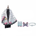 Miniatyrbild 2 av 5: Demon Slayer Cosplay Tanjirou Kamado Cosplay Kostym För Vuxna - Män XXL / Kimetsu no Yaiba