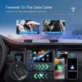 Pikkukuva 2 / 5: 2-in-1 langaton CarPlay-sovitin Android Auto -langaton sovitin, auton dongle muuntaa langallisen langattomaksi, Type-C/USB