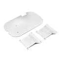 Miniatyrbilde 1 av 5: For TT01 Rustfritt Stål Chassis Armor Front Bak Beskyttelse Anti-Skli Plate for 1/10 RC Bil
