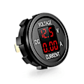Miniatyrbild 1 av 5: Digital Voltmeter Amperemeter Universal Hög Precision Dubbel LED-Display 12-24v Bil Spänning Ström Monitor Panel För Bil Red