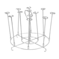 Miniatyrbilde 5 av 5: Spydstativ Rustfritt Stål Vertikal Grillspydholder Frityrtilbehør for 6 Quart Frityrkoker