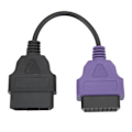 Miniatyrbillede 5 af 5: OBD2 Scanner Kabel Professionel Diagnostisk Adapter Kabel Høj Nøjagtighed Erstatning for Fiat