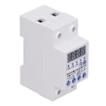 Miniatyrbillede 4 af 5: Lækagebeskyttelseskontakt Automatisk Genindkobling Strømforsyningsafbryder Beskyttelse AC220V 36mm Bredde