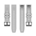 Miniatyrbilde 5 av 5: Silikonarmbånd 26 mm for Garmin Fenix 7x/6x/5x klokke Gray