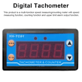 Miniatyrbillede 4 af 5: -TC01 Digital Tachometer Høj-Nøjagtighed LED Digital Motor Hastighedsmåler med Hall Sensor Motor Hastighedsdetektor