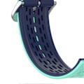 Miniatyrbild 2 av 5: Klockarmband Bekvämt Justerbart Silikon Flerfärgat Silikonklockarmband för Garmin Approach S2/S4/Vivoactive