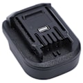 Pikkukuva 2 / 5: Akkuadapterimuunnin ABS Sähkötarvikkeet Worx 20V 4 PIN - 5 PIN USB:llä