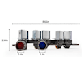 Miniatyrbilde 2 av 5: AJU73213301 AJU75152601 AJU75152603 Vanninntaksventil for vaskemaskin WT1101CW WT1501CW WT5270CW