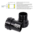 Pikkukuva 4 / 5: Pf30 24mm Press Fit -keskiöt Keraaminen Kierrelukitusjärjestelmä Polkupyörä 46mm Maasto- ja maantiepyörille 24 Kampiakseli Ketjusarja PF30-24B CE TOOL BK