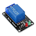 Miniatyrbilde 1 av 5: 1-veis Relédrivermodul med LED-indikator, Microcontroller-kompatibel PLC MCU Kontrollkortmodul 24V