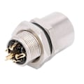 Miniatyrbilde 4 av 5: M8-B-S6 Pass Sokkel 6Pin M8 Kobling IP67 Frontmontert Epoksyharpiksforsegling