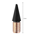 Miniatyrbillede 5 af 5: 50 stk. Uendelig Blyant Grafit Nib Blækfri Blyant Udskiftelig Refill Evigheds Blyanter Udskiftningshoved til Skrivning Tegning Kontor Skoleartikler